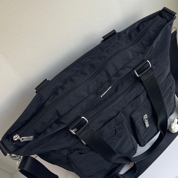 Baggallini Any Day Laptop Shoulder Crossbody Tote With Luggage Sleeve